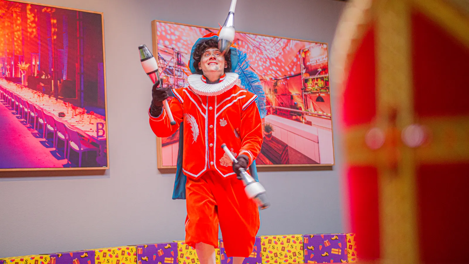 Jongleer Piet sfeerimpressie