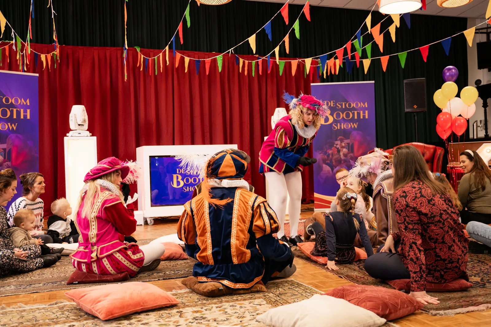 Rood Decordoek sfeerimpressie